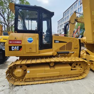 Petites heures de travail utilisées Mini CAT D5K Machine de terrassement Bulldozer sur chenilles avec pompe à moteur à noyau à vendre - Product Image 3