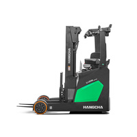 Chariot élévateur électrique à batterie au lithium 1.8T 2T, portée 10m 11m 12m 13m, pour entrepôt à rayonnages hauts