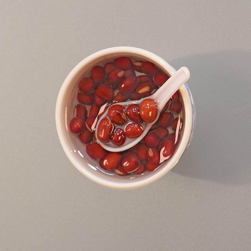 Bouillie de haricots rouges, eau sucrée