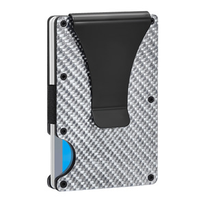 Portafoglio Minimalista Unisex Sottile con RFID, <span class=keywords><strong>Porta</strong></span> <span class=keywords><strong>Carte</strong></span> <span class=keywords><strong>di</strong></span> <span class=keywords><strong>Credito</strong></span> <span class=keywords><strong>e</strong></span> <span class=keywords><strong>Banconote</strong></span>, Portafoglio Portatile - Product Image 3