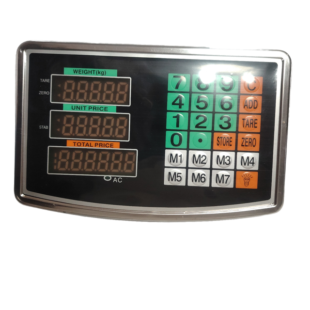 Veidt Weighing Cheap Plastic Load Cell Indicator for Big Size Bench Scales Digital Display with OEM Customization Hot Sell