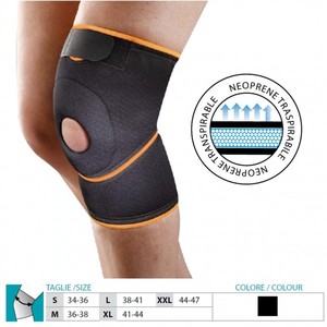 Rodillera de Neopreno Transpirable con Forro ORIONE, con Alivio del Dolor, Tallas S-XXL, Ref. 5708 - Product Image 1