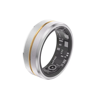 Anneau intelligent <span class=keywords><strong>JYOUPRO</strong></span> innovant pour hommes avec surveillance du sommeil, application gratuite, moniteur de fréquence cardiaque, anneau de santé intelligent - Product Image 1