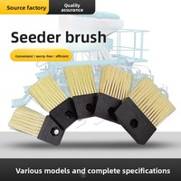 Brosse de remplacement en PET pour semoir, sur mesure, pour la plantation de céréales, de soja et de maïs – Accessoires pour machines à semer