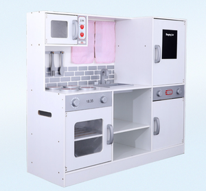 <span class=keywords><strong>Grande</strong></span> <span class=keywords><strong>Cucina</strong></span> <span class=keywords><strong>Giocattolo</strong></span> Deluxe Rosa <span class=keywords><strong>in</strong></span> <span class=keywords><strong>Legno</strong></span> per Bambini con Frigorifero e Microonde, Set per Giochi di Ruolo e <span class=keywords><strong>Cucina</strong></span> - Product Image 2