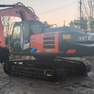 Excavadora usada Hitachi ZX240 Japón excavadora 24 toneladas oruga hidráulica usada maquinaria de construcción - Product Image 2