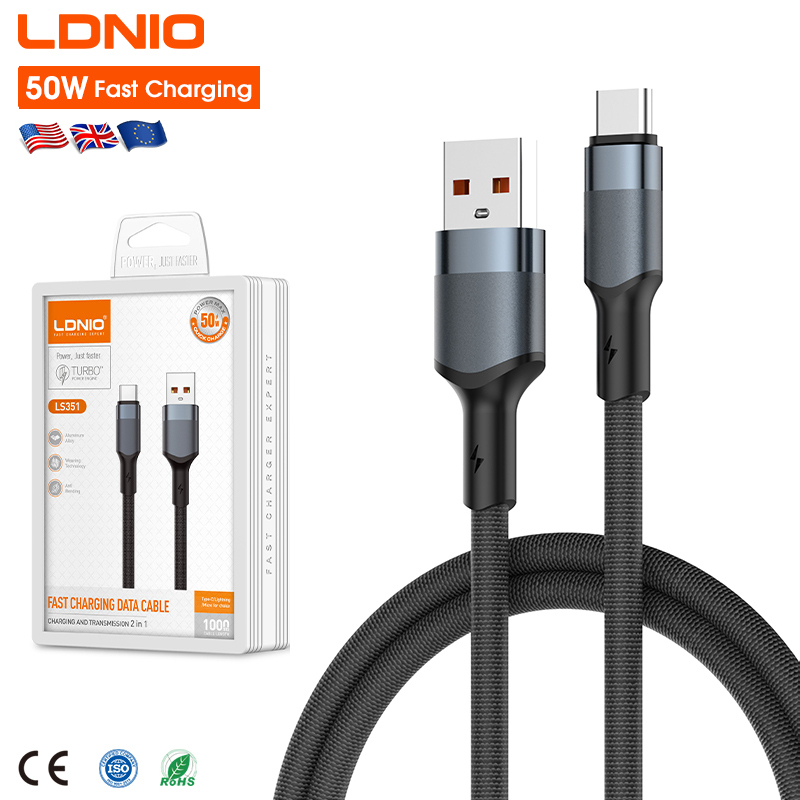 CABLE LDNIO LS351 1M 50W USB-IPH