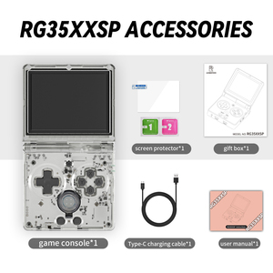 Console de jeu portable la plus vendue Pocket <span class=keywords><strong>Mini</strong></span> RG35XXSP, écran IPS 3,5 pouces, pliable, lecteur de jeu 64 Go RG35XX SP - Product Image 3