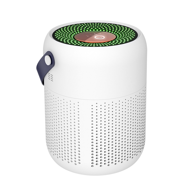 2024 New Model 3 Speeds Adjust AUTO USB Powered HEPA Filter Household Home Desktop Portable Air Purifier