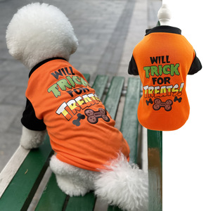 Nouveau gros <span class=keywords><strong>citrouille</strong></span> crâne araignée <span class=keywords><strong>chien</strong></span> chemise Halloween Costumes pour animaux de compagnie Halloween <span class=keywords><strong>chien</strong></span> Costumes - Product Image 5