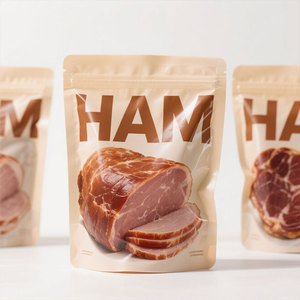 Sac en plastique debout avec impression personnalisée en matériau <span class=keywords><strong>de</strong></span> qualité alimentaire Pieds <span class=keywords><strong>de</strong></span> poulet à salade Sac <span class=keywords><strong>de</strong></span> <span class=keywords><strong>jambon</strong></span> aux pépites <span class=keywords><strong>de</strong></span> chocolat et noix <span class=keywords><strong>de</strong></span> coco - Product Image 3