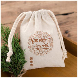 High Quality Thick Twill Cotton Dust <b>Bag</b> Wholesale Custom Logo Printing for Wigs Perfume Cosmetics Gift Packaging Pouches - Product Image 2