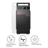 Boîtier de rangement pour ordinateur, noir et personnalisé, pour Atx, OEM