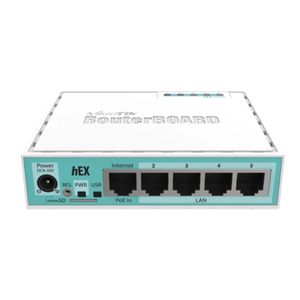 เราเตอร์ Mikrotik RB750Gr3 Gigabit Mini Home พร้อมการเข้ารหัส WEP, WiFi แบบดูอัลแบนด์, QoS รุ่น US - Product Image 2