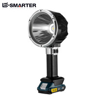 Linterna LED Cob P70 de alta potencia para acampar, cazar, bucear, larga resistencia, tipo C, carga rápida, cuerpo de lámpara ABS de grado Industrial