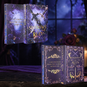 Libro de Edición Especial con Tapa Dura Morada Premium, Bordes Pintados, Novela de Fantasía, Impresión Floral Mágica, Fabricante de <span class=keywords><strong>Libros</strong></span> - Product Image 4