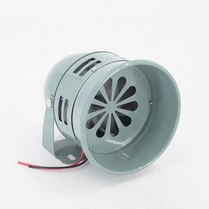 Keras Motor listrik digerakkan logam Alarm serangan udara sirene <span class=keywords><strong>12V</strong></span> berlapis krom - Product Image 4