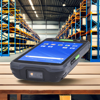 PDA Android 15 robuste 4G portable industriel avec lecteur de codes-barres NFC RFID UHF 1D 2D QR et connectivité Wi-Fi pour entrepôt