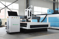 Routeur CNC 4 axes pour le bois avec dispositif rotatif pour la sculpture 3D et le travail cylindrique