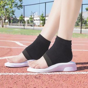 Calcetines de verano de punto grueso para aumentar la altura, deportivos, de 2.5/3.5cm, plantilla invisible de media altura para aumentar la altura, antideslizante, elevador de talón invisible - Product Image 3