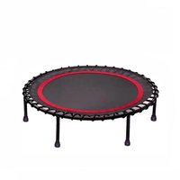 AKTIV Hochwertiges, Langlebiges, Faltbares Weichplastik-Sprungbett Trampolin mit Griff für Outdoor-Fitness-Studios und Gymnastiktraining