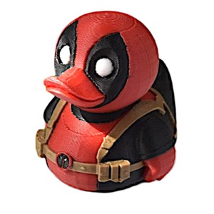 Modèle créatif d'impression 3D : Explosions, X-Men, Modèle animal Canard mort, Jouets portables pour enfants - Product Image 5