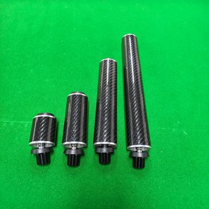 Extensión de Taco de Billar <span class=keywords><strong>HHB</strong></span> Factory de 8 Pulgadas, Fibra de Carbono Negra Brillante, Resistente al Agua, Ligera y Duradera - Product Image 5