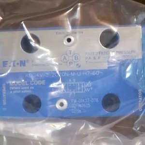 วาล์วควบคุมทิศทางไฮดรอลิกแบบสปูลแมนิโฟลด์ Eaton Vickers KDG4V-5 - Product Image 1