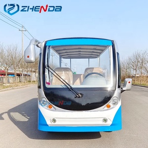 รถเที่ยวชมสถานที่พิเศษ ยานยนต์ไฟฟ้า รถบัสไฟฟ้า 14 ที่นั่ง รถบัสท่องเที่ยวแบบมีหลังคา รถเที่ยวชมสถานที่ไฟฟ้า รถรับส่ง - Product Image 4