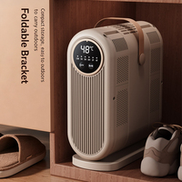 Séchoir à chaussures électrique portable avec minuterie, désodorisant pliable pour bottes, appareil à circulation d'air à chauffage rapide pour baskets