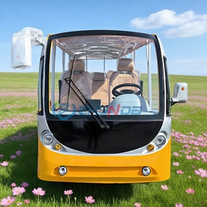 Autobús Turístico Eléctrico Amarillo de la Mejor Calidad, 23 Pasajeros, Ahorro de Energía, Autobús de Transporte Personalizable para Hoteles y Resorts - Product Image 6