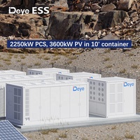 Deye ESS WS-L4300 IP55 보호 등급 액체 냉각 리튬 이온 Lifepo4 배터리 저장 태양 전지