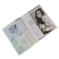Impression personnalisée Livret Catalogue Flyers Dépliant Brochure Magazine Livre de coloriage Brochure Mode Propagande Magazine Impression