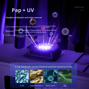 <span class=keywords><strong>Secadora</strong></span> <span class=keywords><strong>de</strong></span> <span class=keywords><strong>Ropa</strong></span> Eléctrica Portátil <span class=keywords><strong>de</strong></span> Doble Capa, Gran Capacidad, Operación Manual, Carcasa <span class=keywords><strong>de</strong></span> Plástico, para Uso Doméstico y en Autocaravanas - Product Image 3