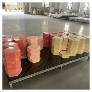 Tuiles murales et de plafond en feutre PET hexagonales AORONG 9 mm/12 mm pour la maison, le bureau, l'isolation acoustique, support adhésif en option - Product Image 2