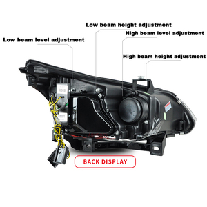 工場で変更されたヘッドライトアセンブリAFSバージョン2007-2010 <span class=keywords><strong>LED</strong></span>エンジェルアイを備えたBMWE60用の高品質ヘッドランプ - Product Image 4