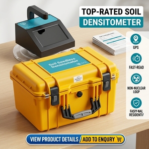 Densitomètre de sol sans graines à compensation automatique de température pour l'étalonnage de précision et les tests de sol sur autoroutes et voies ferrées - Product Image 3