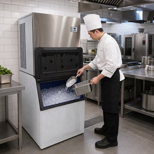 <span class=keywords><strong>Congélateur</strong></span> <span class=keywords><strong>automatique</strong></span> haute efficacité en acier inoxydable 304 et plaque d'aluminium CE pour usine de glace, machine à <span class=keywords><strong>glaçons</strong></span> pour entreprise - Product Image 5