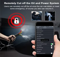 Traceur GPS 4G LTE CAT1 pour voiture avec carte eSIM personnalisable, dispositif de suivi de véhicule, étanche IP65, détecteur de coupure d'huile et de vibrations