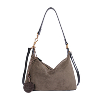 Sac à bandoulière Hobo Vintage Croissant Spacieux et Personnalisé, Sac Souple à Porter sous le Bras pour Femme, Idéal pour les Voyages Décontractés