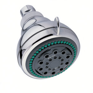 Pommeau de douche à 3 jets modèle 12614 diamètre 85 mm finition chromée pour salles de bain - Product Image 2