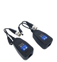 Prix usine passif 8mp PV 2 en 1 connecteur de Balun vidéo coaxial HD AHD TVI CVI pour système de sécurité CCTV