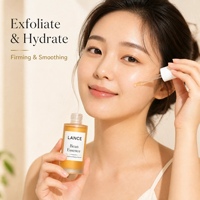 Lance Bean Essence Private Label Instant Glass Skin améliore l'élasticité Fermeté Hydratant en profondeur Sérum coréen pour la peau en verre