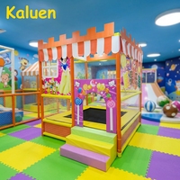 Aires de jeux intérieures pour enfants Kaluen, idéales pour les jeux et l'amusement, vente en gros d'usine, aires de jeux intérieures souples pour enfants