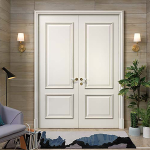 Puerta Interior Pintada en Blanco OPPOLIA, Diseño Contemporáneo, Estilo Shaker <span class=keywords><strong>Sauerland</strong></span>, Puertas Interiores de Madera para Casa E1 - Product Image 3