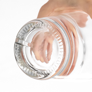 Botella de <span class=keywords><strong>Licor</strong></span> Redonda de Vidrio Transparente de 1000 ml con Sellado de Corcho, para Vodka, Whisky, Tequila, Ginebra, <span class=keywords><strong>Ron</strong></span>, Brandy, Venta al por Mayor - Product Image 5