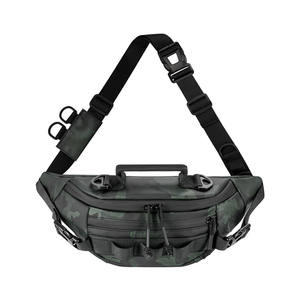 Kadınlar ve erkekler için olta kutusu su geçirmez bel çantası taşınabilir sinek balıkçılık tek kollu çanta - Product Image 1