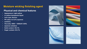 JQ335H <b>Liquid</b> Moisture Wicking Finishing Agent For Printing & dyeing Mill - Product Image 2