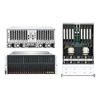 AS-4125GS-TNR Serveur de rendu HPC IA à double processeur AMD EPYC 9004 10, double largeur GPU, format 4U pour montage en rack, modèle exclusif en stock