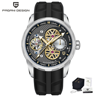 Pagani Design PD-YS022 YS022 Luxus-Armbanduhr Tourbillon Skelett Automatische Mechanische Herren-Armbanduhren Monrre Reloj